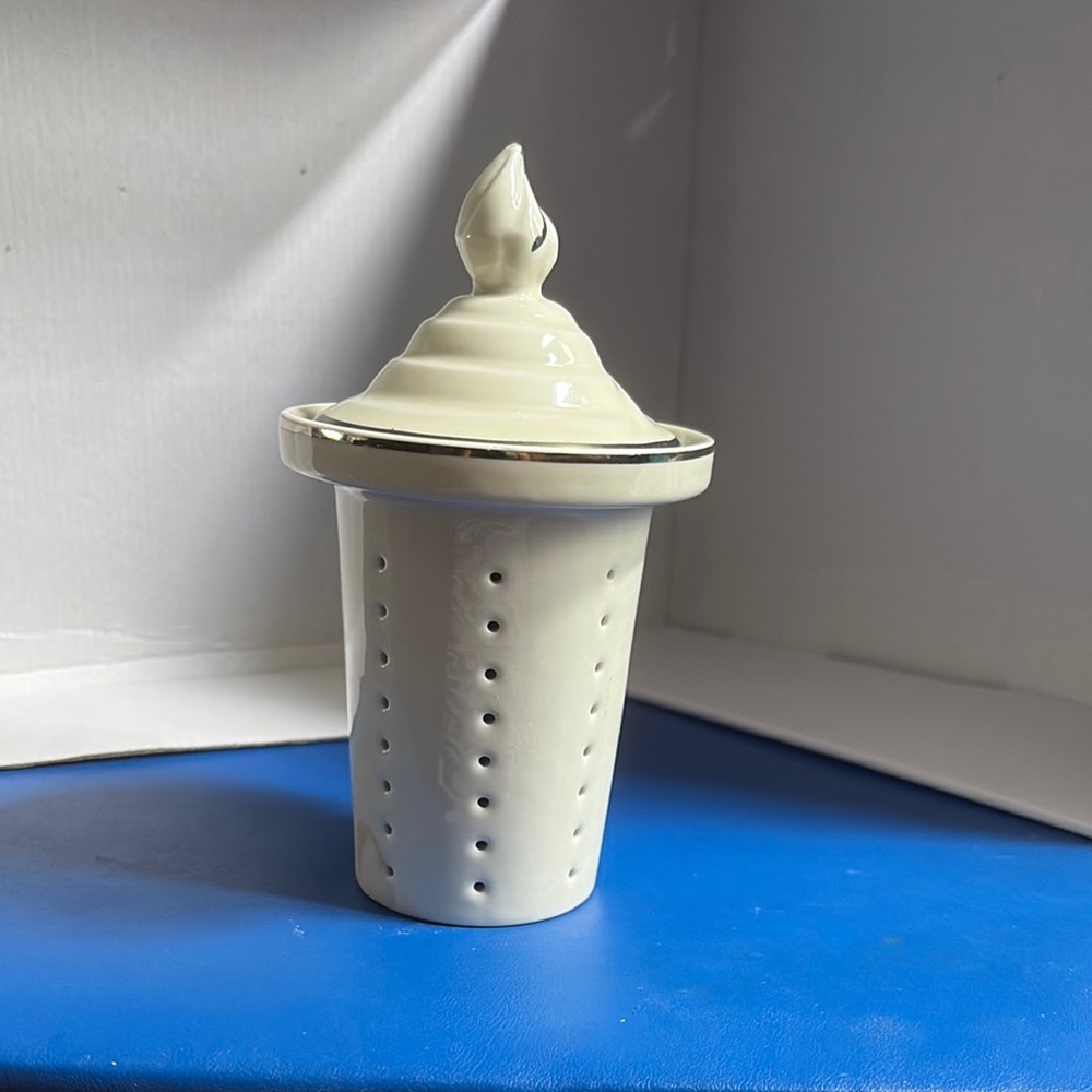 Vintage Teapot Infuser Insert and Lid